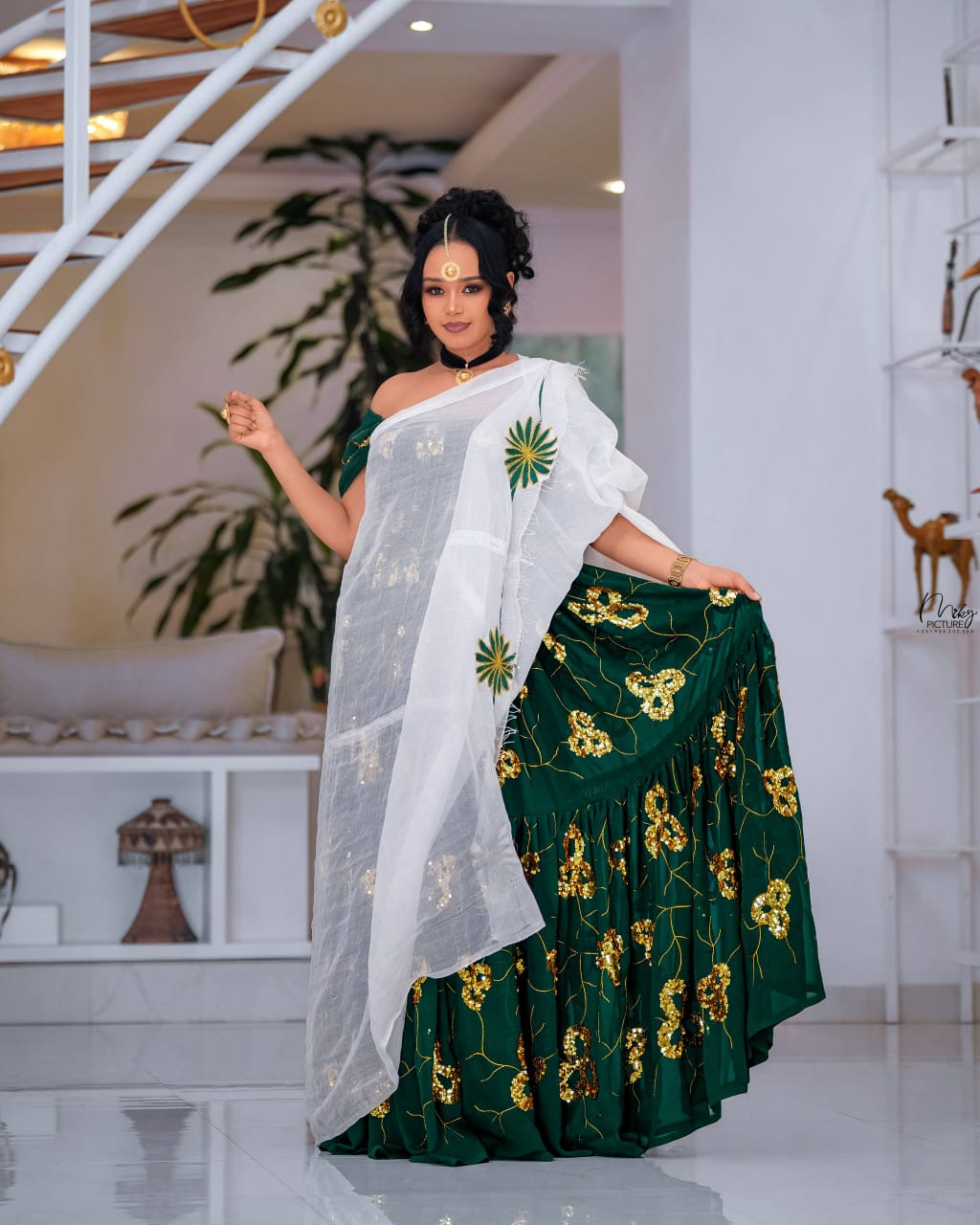 Heritage Wrap Gown